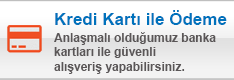 Kredi Kartı ile Ödeme